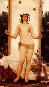 Lord Frederick Leighton : The Antique Juggling Girl